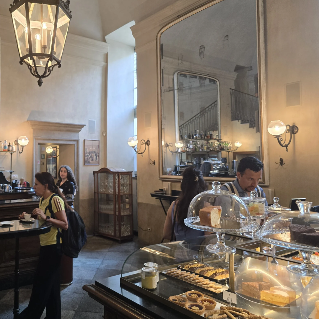 Breakfast in Milan