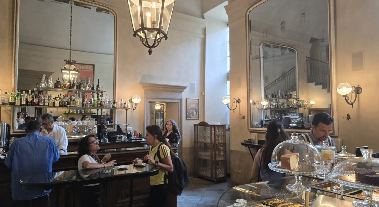 Breakfast in Milan